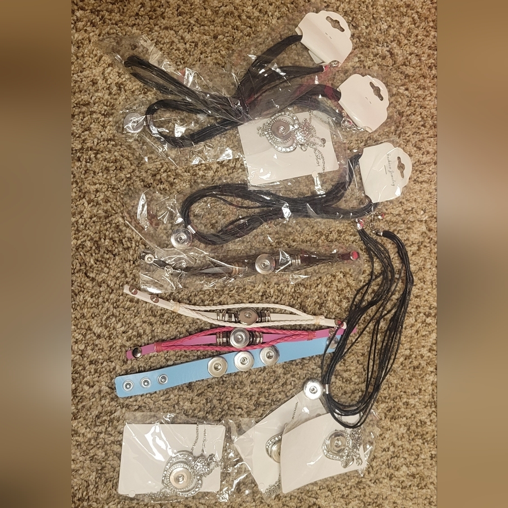 BUNDLE - Snap Jewelry Holders (No Snaps Included)